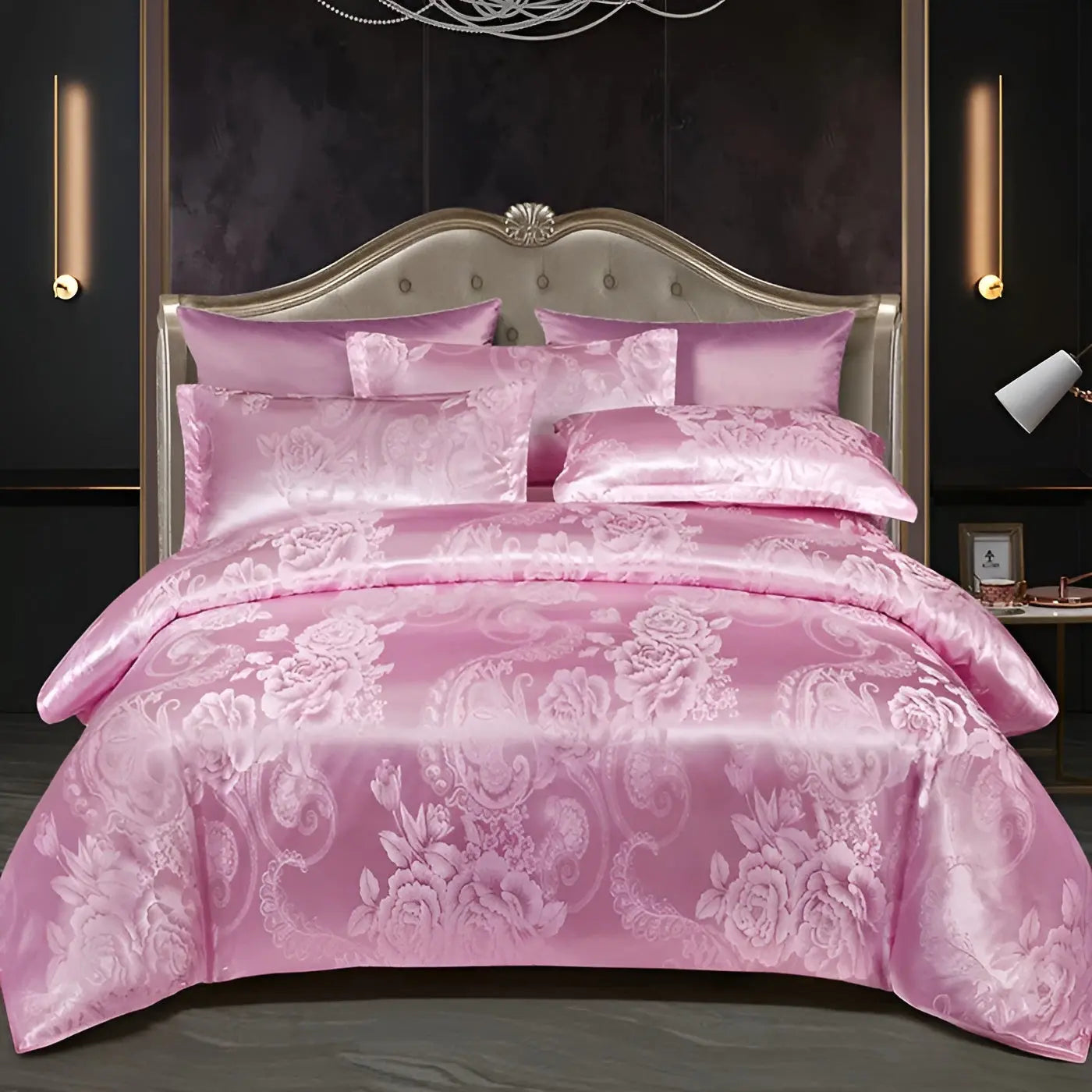 Elegant Soft Jacquard Duvet Cover for Bedroom