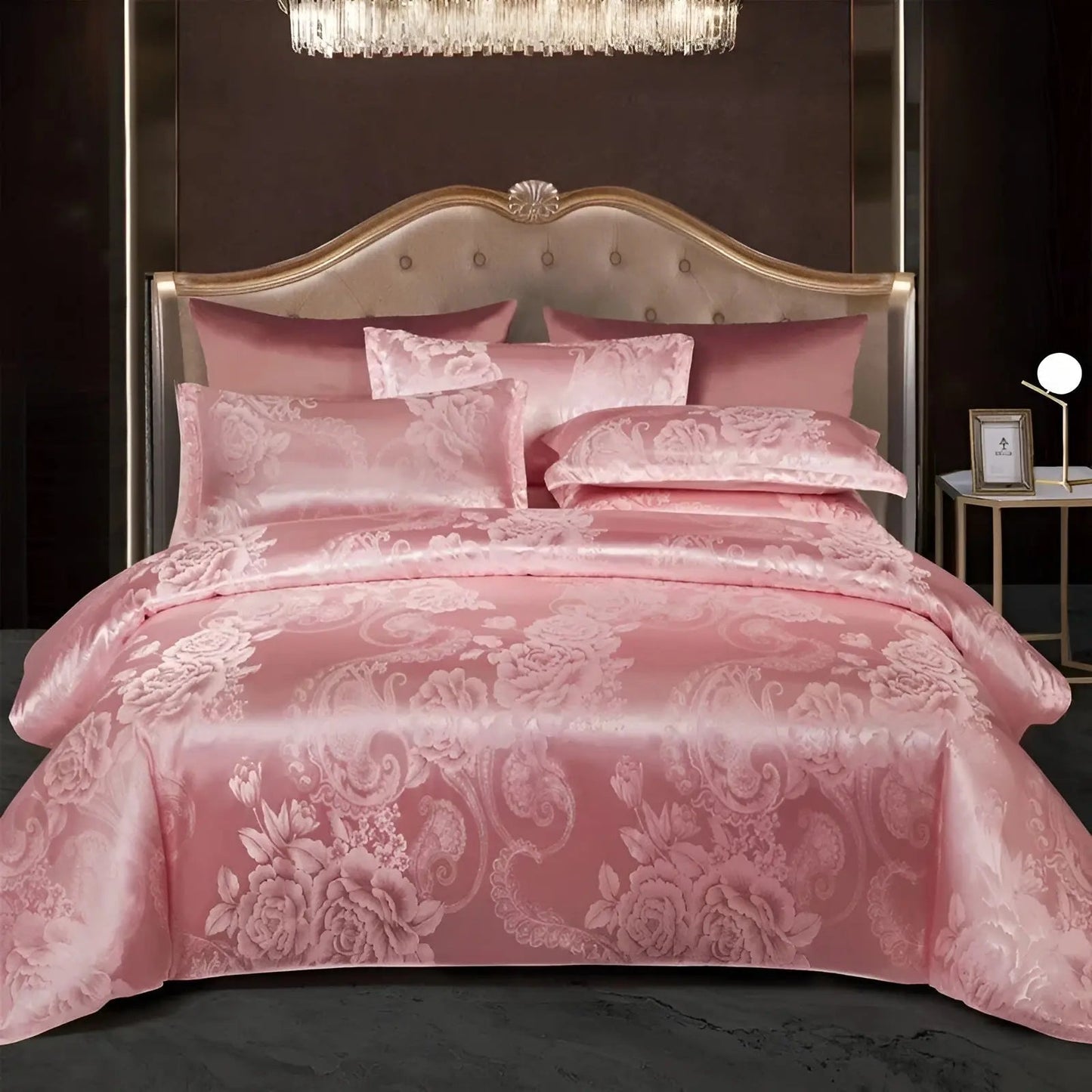 Elegant Soft Jacquard Duvet Cover for Bedroom
