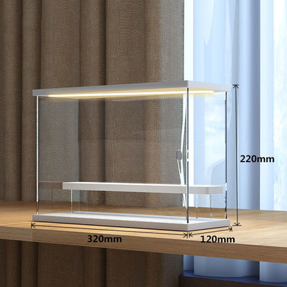 Clear Plastic LED Showcase Box - Halri
