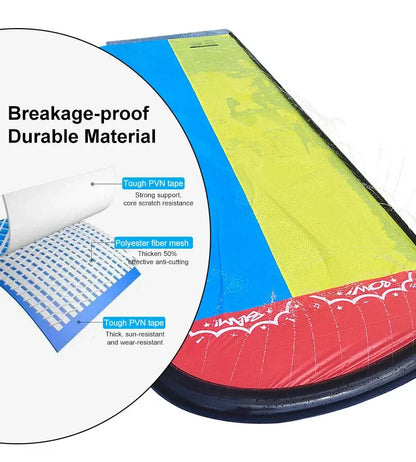 Fun Inflatable Water Slide for Kids Outdoor Play - Halri