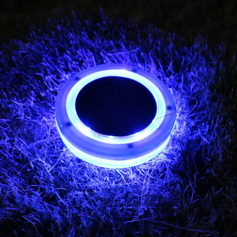 Bright Solar Powered Pool Lamp Blue LED Waterproof