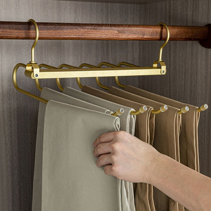 Compact Pants Hanger - Slim Closet Organizer - Halri