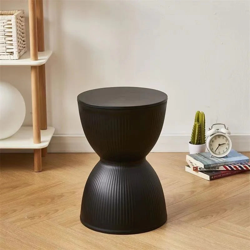 Modern Slim Hourglass Side Table - Halri