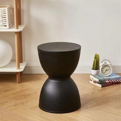 Modern Slim Hourglass Side Table - Halri
