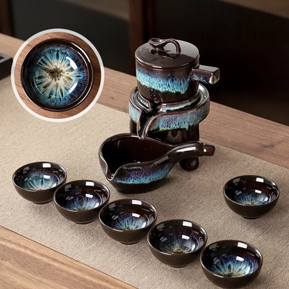 Luxury Chinese Dragon Ceramic Tea Set