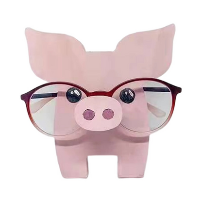 Cute Dog Wooden Glasses Holder for Desk