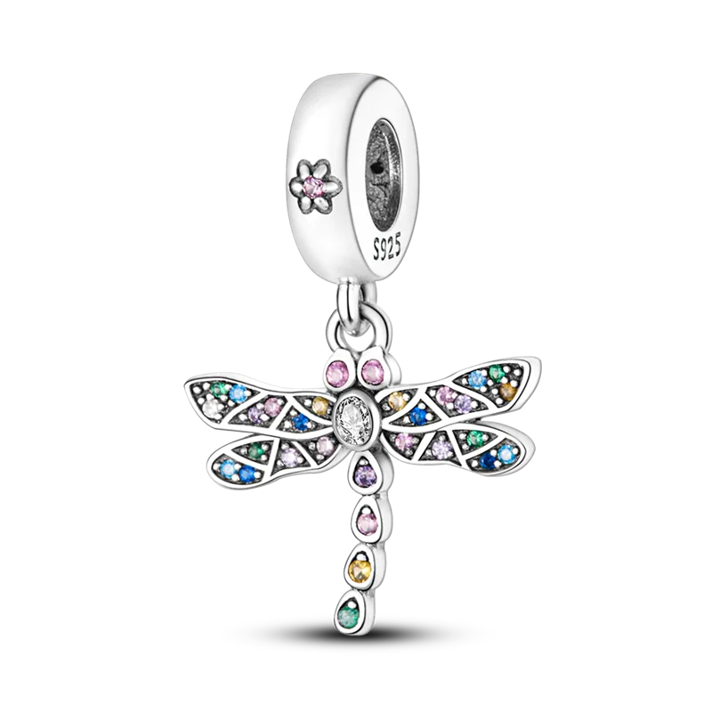 Colorful Animal Silver Charm Beads for Pandora Bracelet
