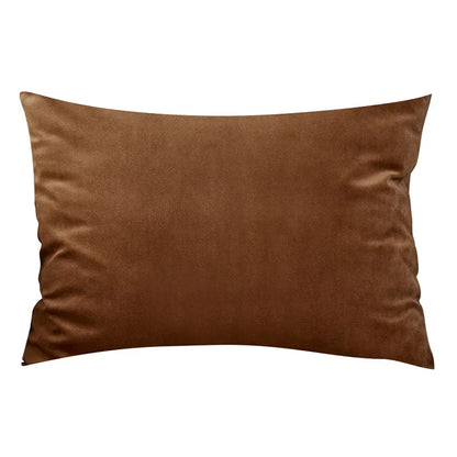 Elegant Black Velvet Pillow Cover