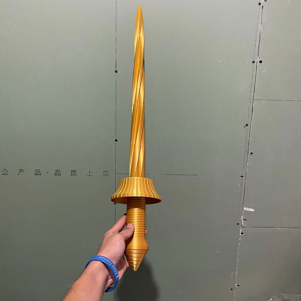 Compact 3D Printed Folding Mini Sword