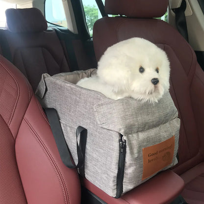 Pet Booster Seat - Compact Car Travel Dog Bed