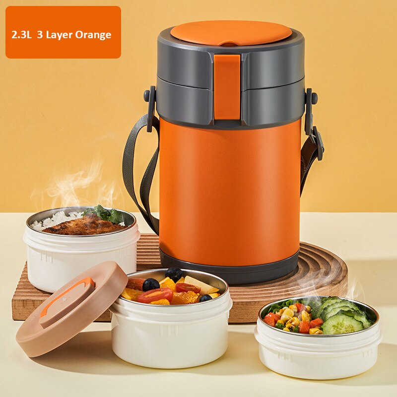 Insulated Food Container Stainless Steel Lunchbox