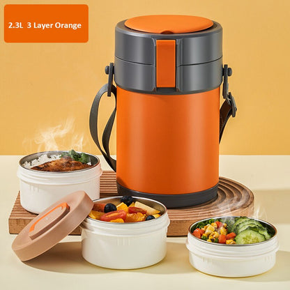 Insulated Food Container Stainless Steel Lunchbox