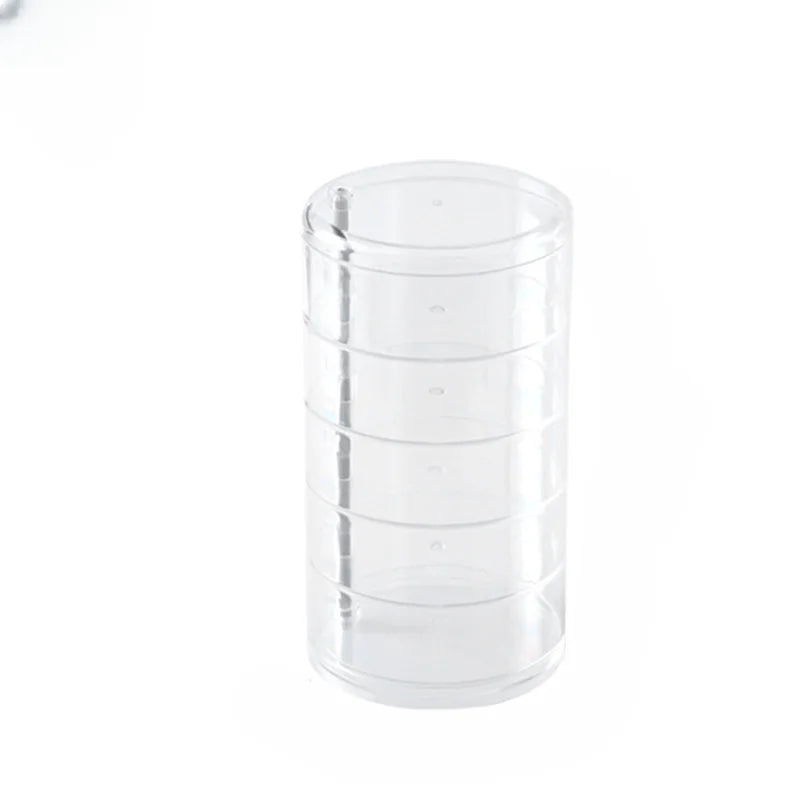 Clear Rotating Makeup Organizer Box