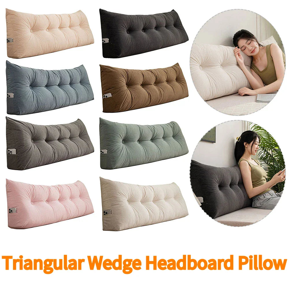 Comfortable Bed Wedge Pillow for Back Support - Halri