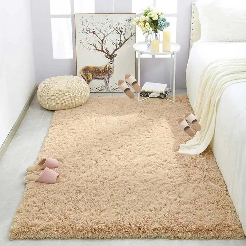 Plush Anti-Slip Rug with Thick Memory Foam Cushioning