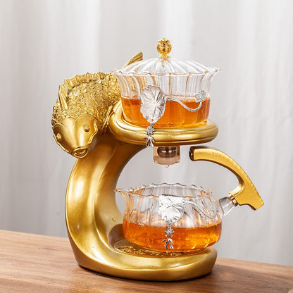 Ocean Blue Fish Shaped Magnetic Teapot