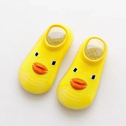 Cute Quack Baby Grip Socks