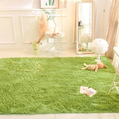 Plush Anti-Slip Rug with Thick Memory Foam Cushioning