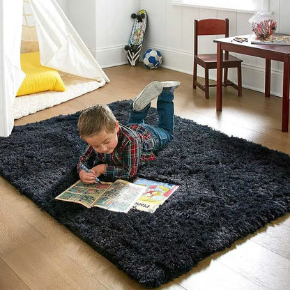 Plush Anti-Slip Rug with Thick Memory Foam Cushioning
