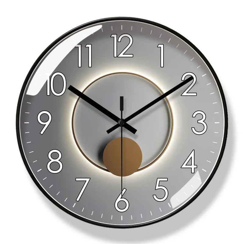 Stylish Round Wall Clock for Home Decor
