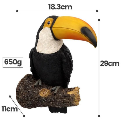 Colorful Tropical Bird Garden Ornament - Halri