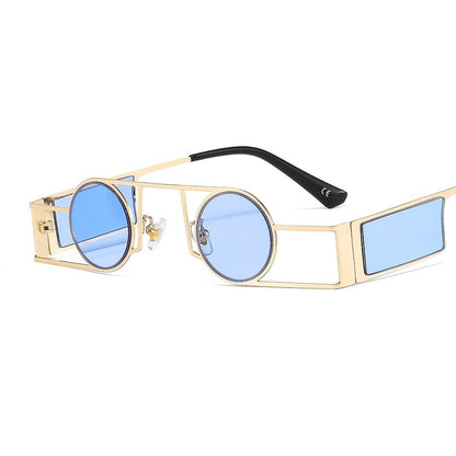 Halri | Premium Circular Steel Shade Sunglasses