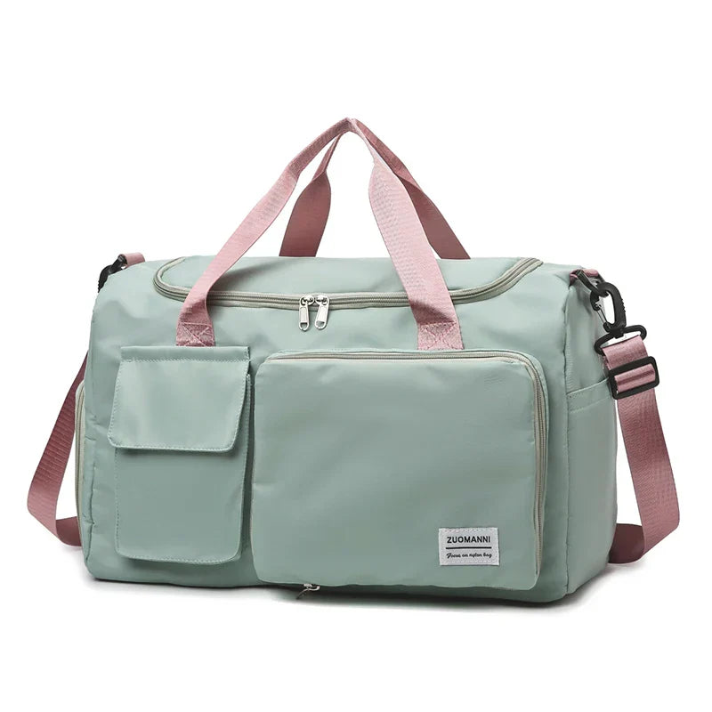 Spacious 35L Travel Backpack with Shoe Pocket