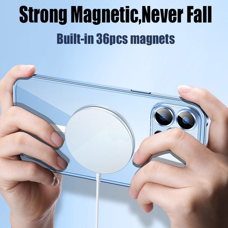 Strong Metal Phone Case with Magnetic Closure - Halri