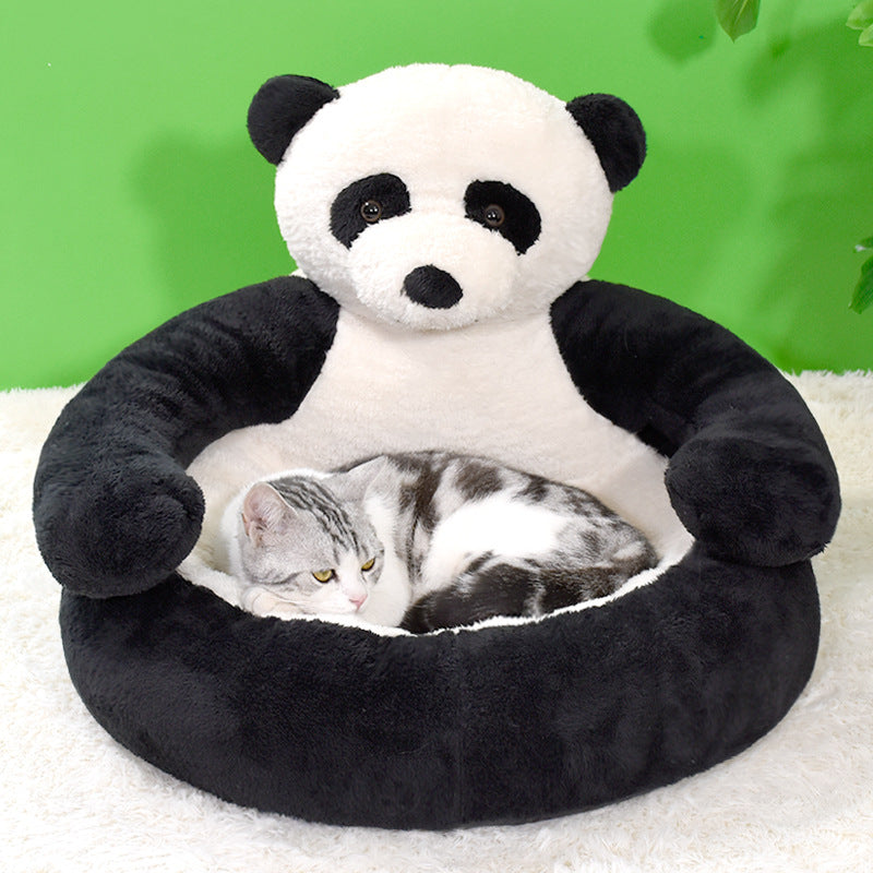 Cozy Teddy Bear Dog Mattress Bed