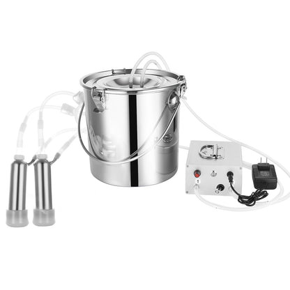 Powerful Farm Cow Milking Machine 6L Capacity