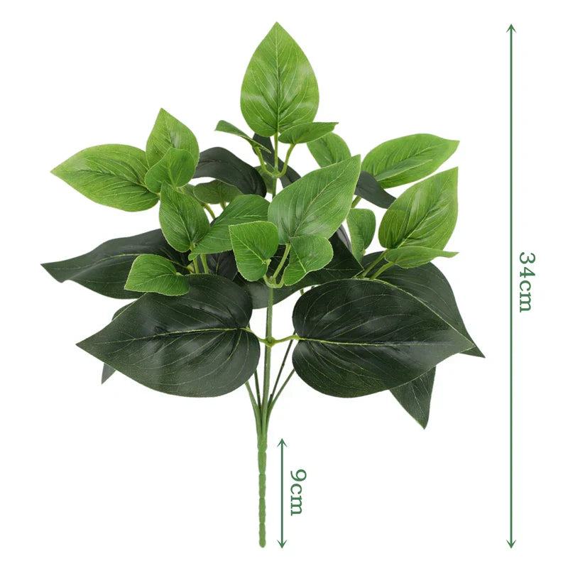 Natural Looking Artificial Leaf Garland for Home Decor