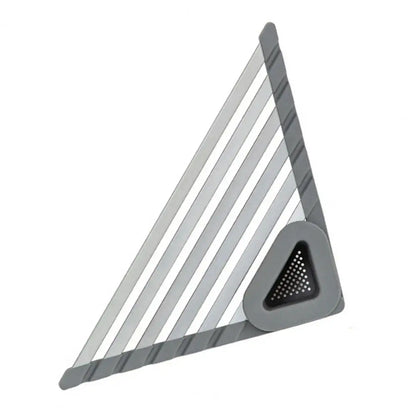 Space-Saving Non-Slip Kitchen Corner Shelf Rack