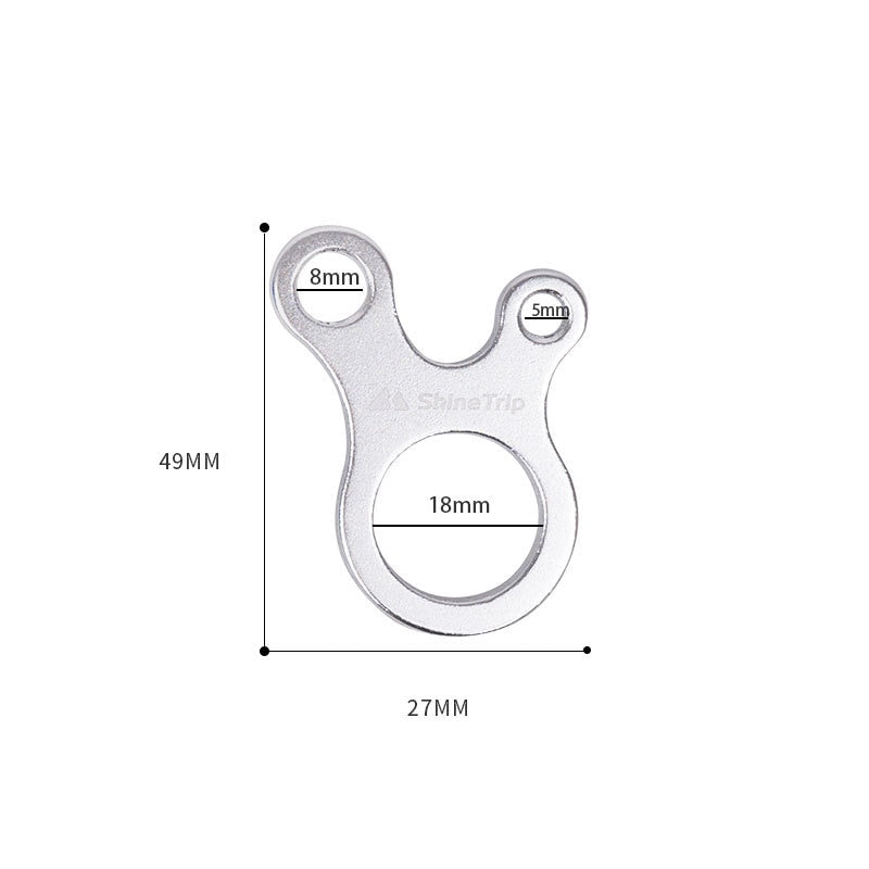 Easy Use 10 Pack Camping Rope Clips