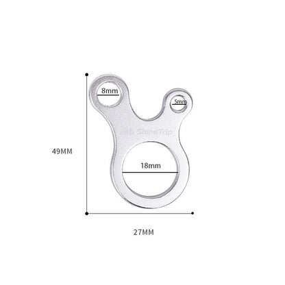 Easy Use 10 Pack Camping Rope Clips