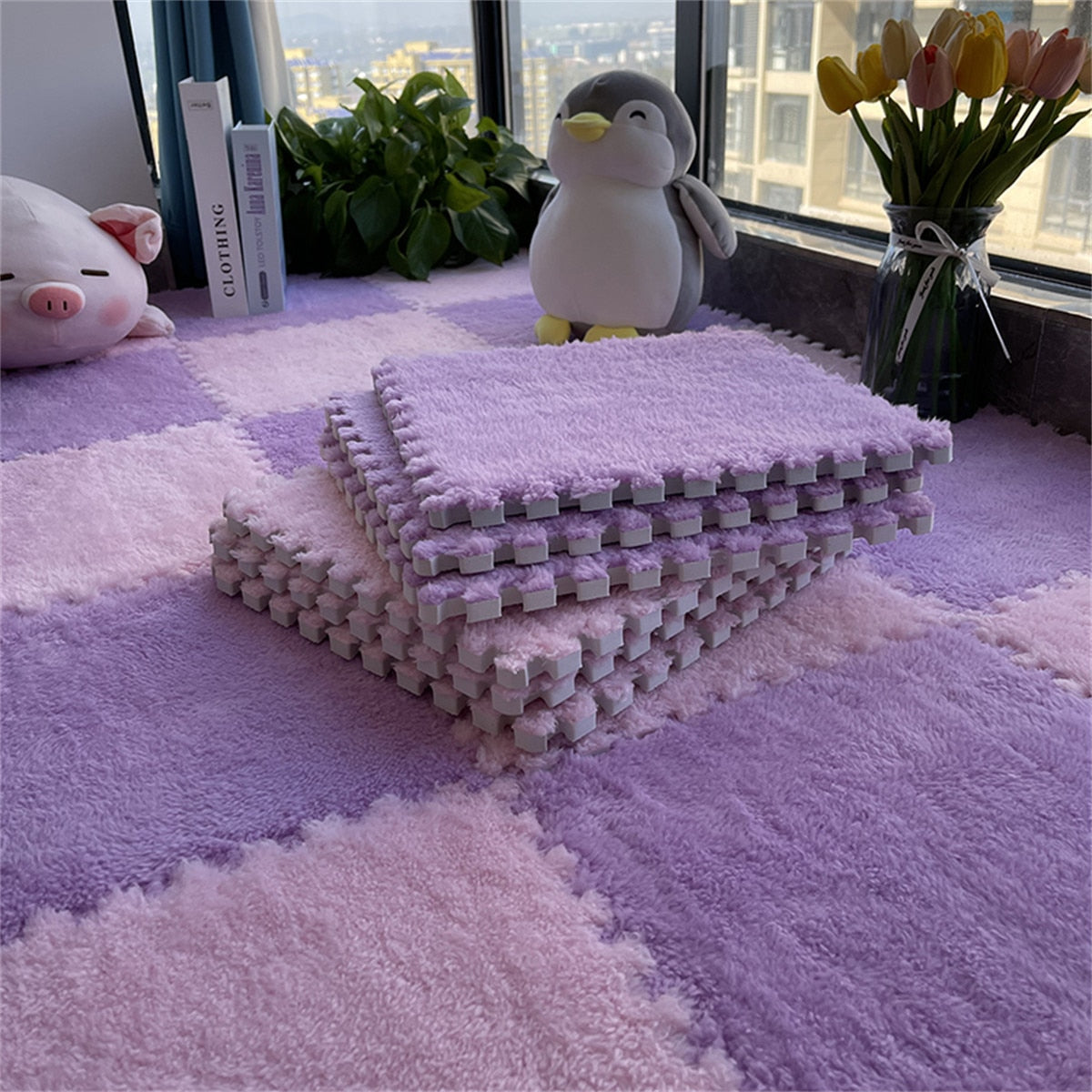 Soft Cozy Jigsaw Floor Mat