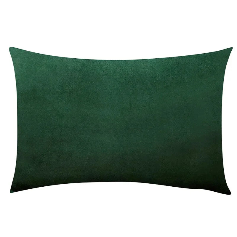 Elegant Black Velvet Pillow Cover