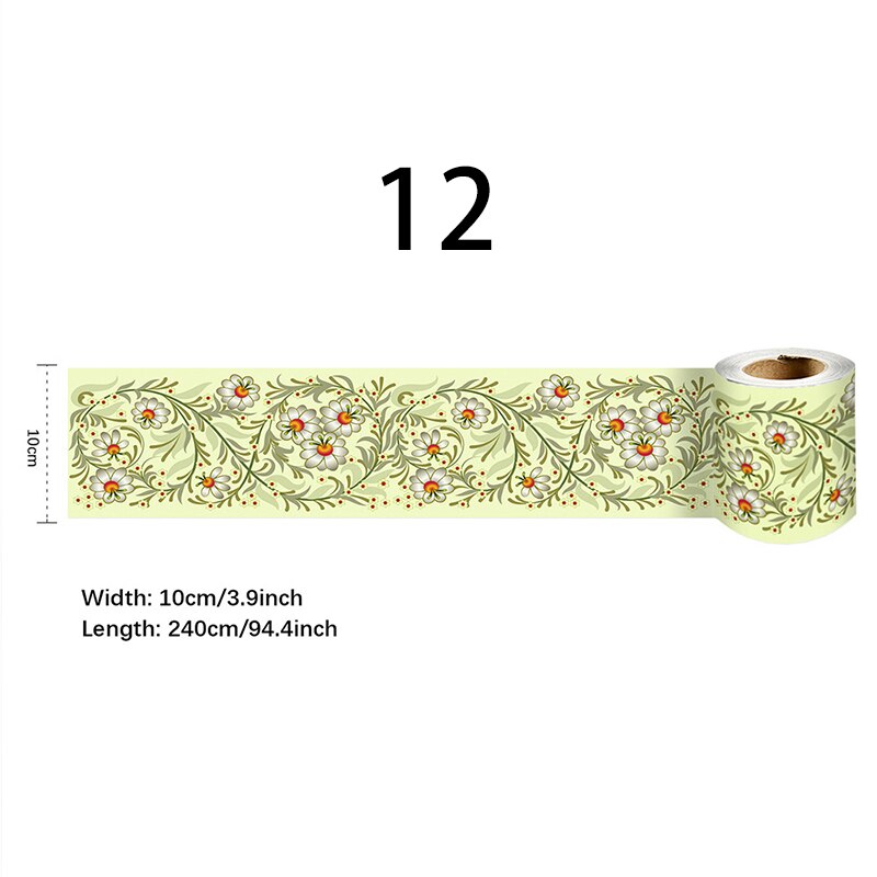 Easy Peel Waterproof Border Wall Tape