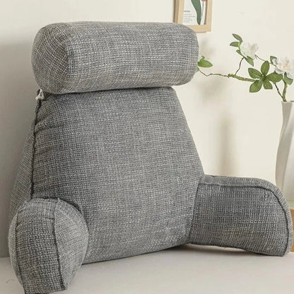Luxury Support Pillow with Arms and Ergonomic Headrest