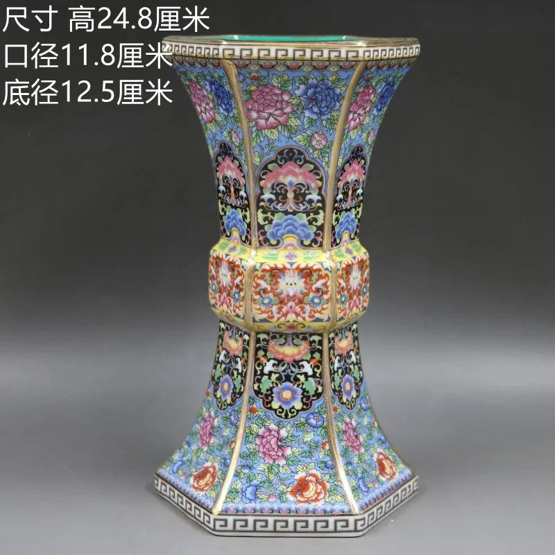 Traditional Chinese Ceramic Decor Vase