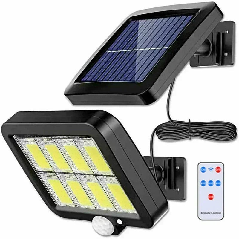 Bright Solar Powered LED Outdoor Motion Light - Halri