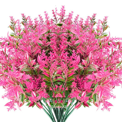 Beautiful Purple Artificial Flower Arrangement Set