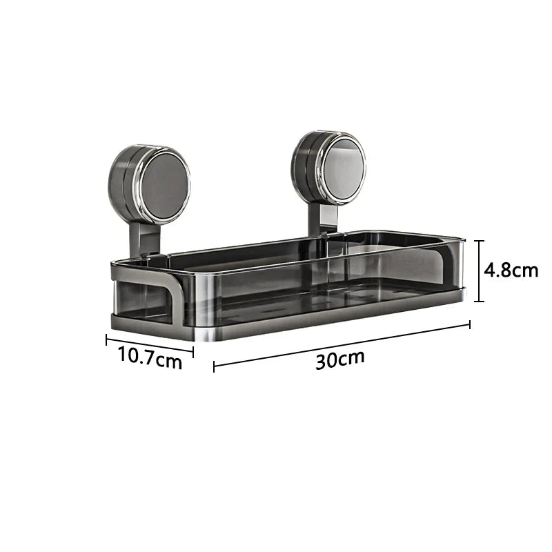 Adhesive Wall Shelf for Bathroom and Kitchen