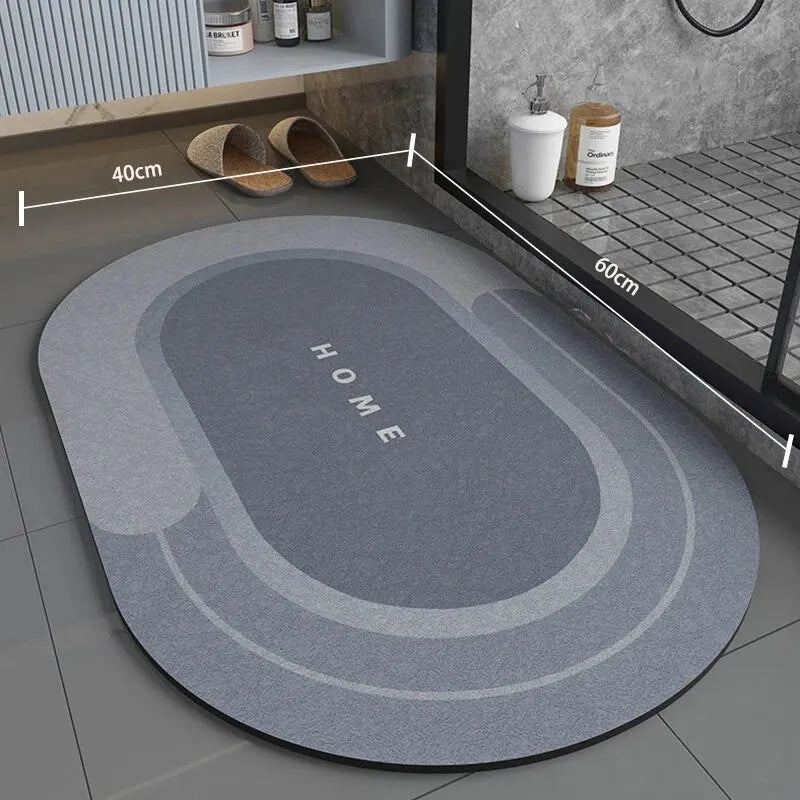GripSure | Anti-slip Bathroom Mat Fast-dry Shower Mat