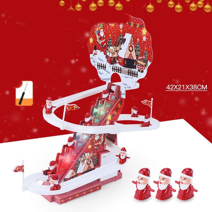 Fun Christmas Obstacle Track Toy Set - Halri