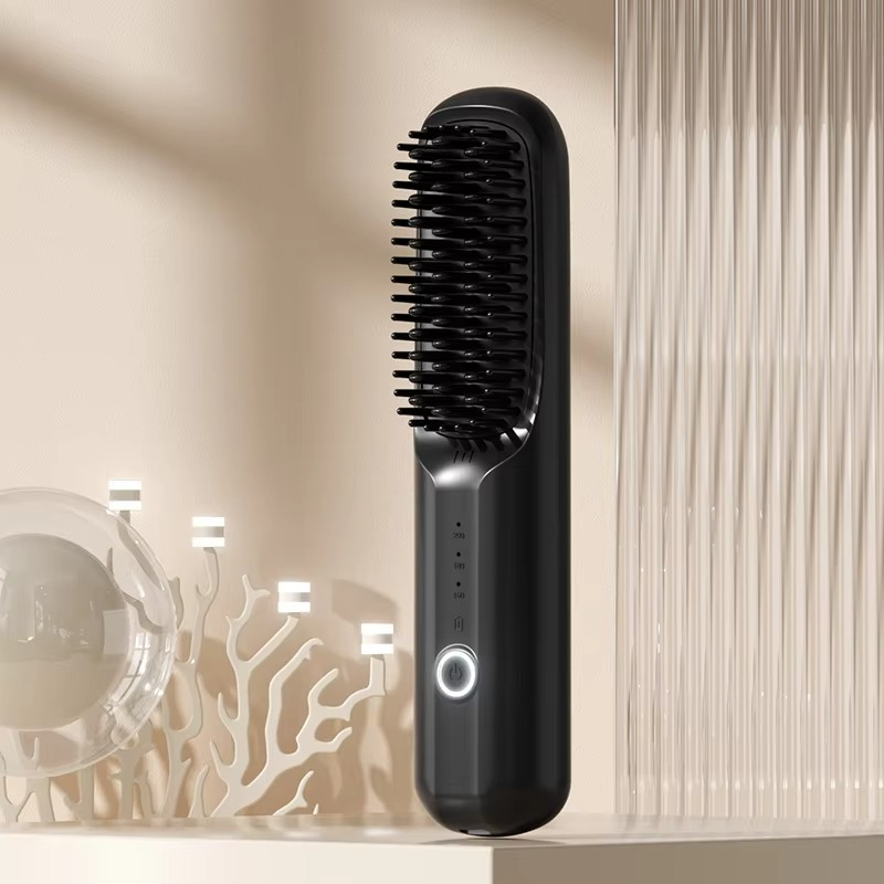 Fast USB Ceramic Hair Straightener Comb