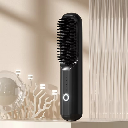 Fast USB Ceramic Hair Straightener Comb