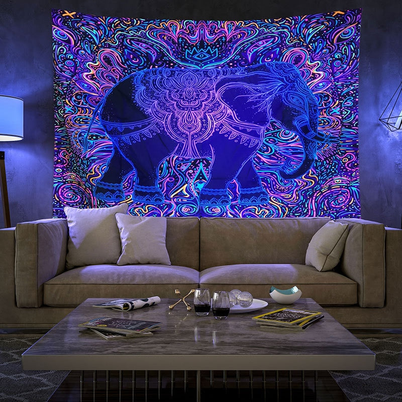 Vibrant Bright Wall Hanging Tapestry
