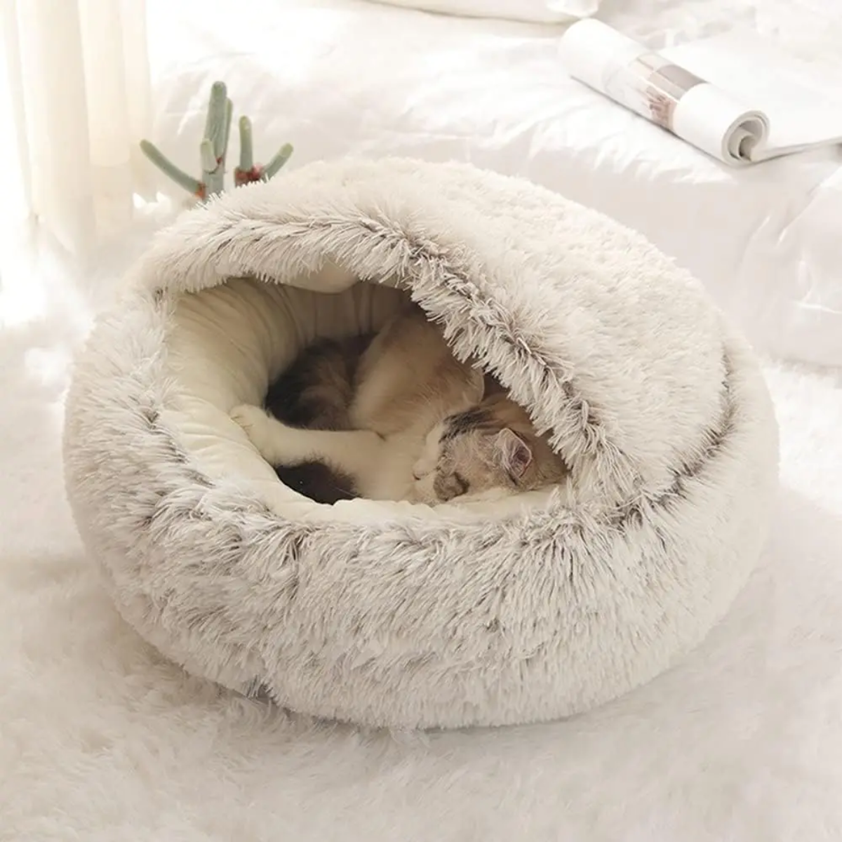Cozy Hideaway Pet Dog Bed