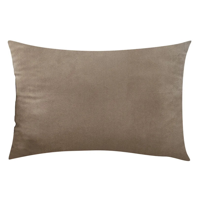 Soft Velvet Pillow in Pastel Bright Colors