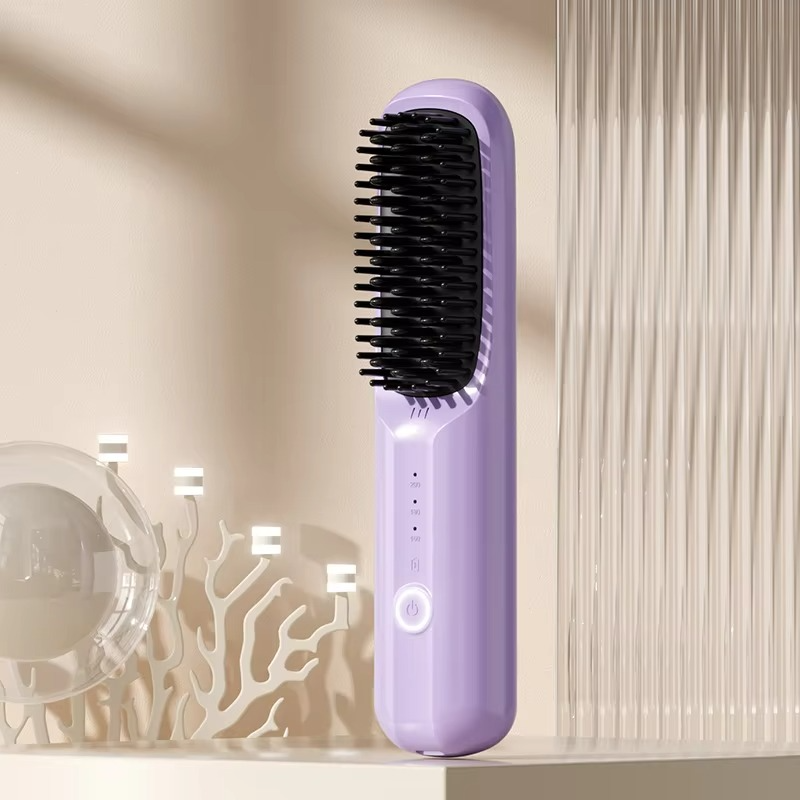 Fast USB Ceramic Hair Straightener Comb